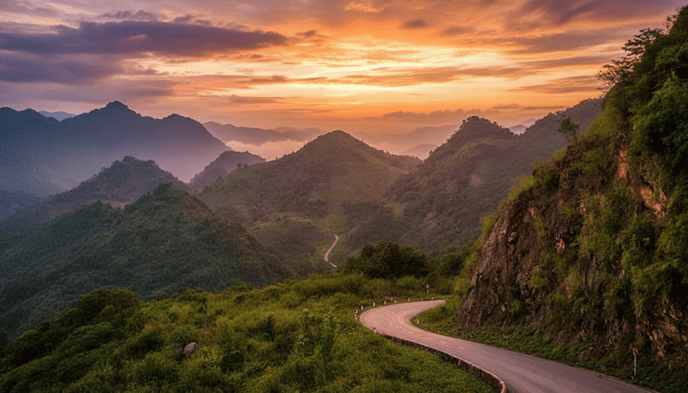 Bạn c&oacute; thể lựa chọn phương tiện ph&ugrave; hợp để di chuyển tr&ecirc;n con đường đ&egrave;o h&ugrave;ng vĩ đến Mộc Ch&acirc;u